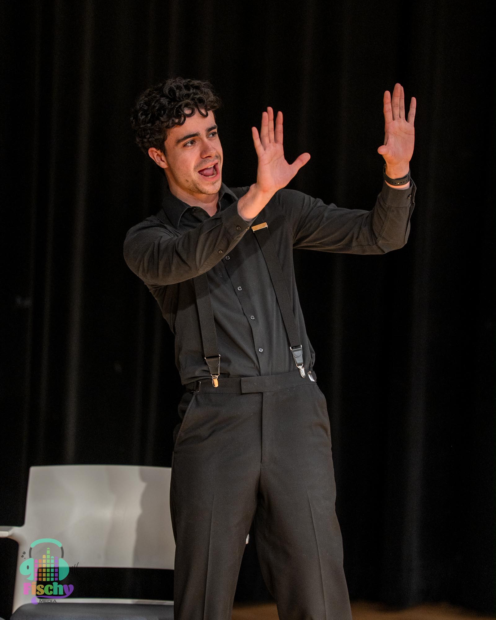 singer and actor
student performer
musical theater
philadelphia
college
music photography
performance photos