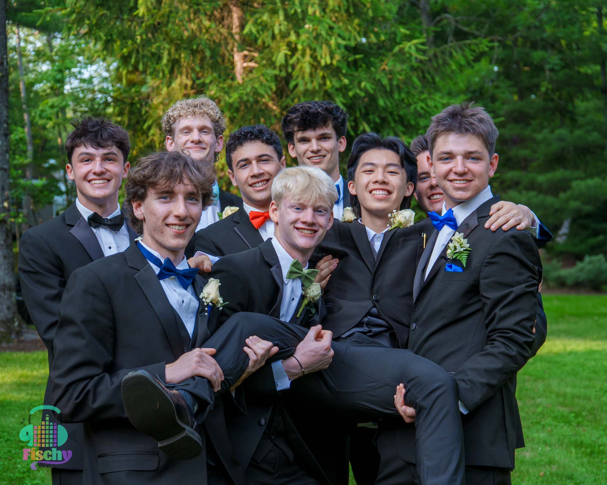 group of boys at prom
special occasion
event photography
prom photos