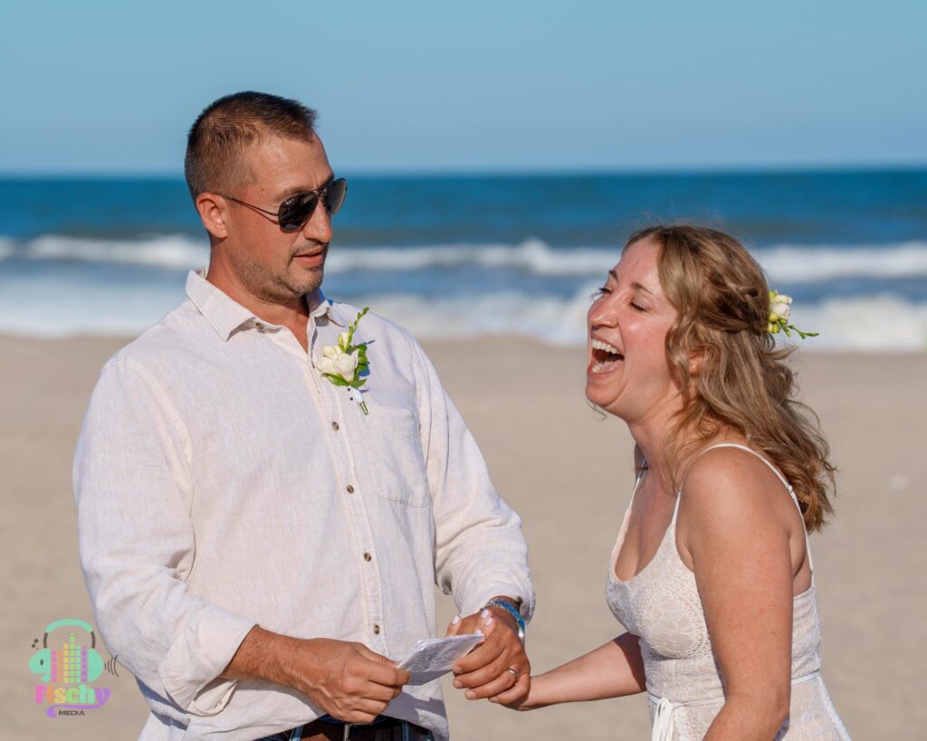 couple on beach
beach wedding photos
vow renewal ceremony
new jersey beach photos
golden hour
event photography