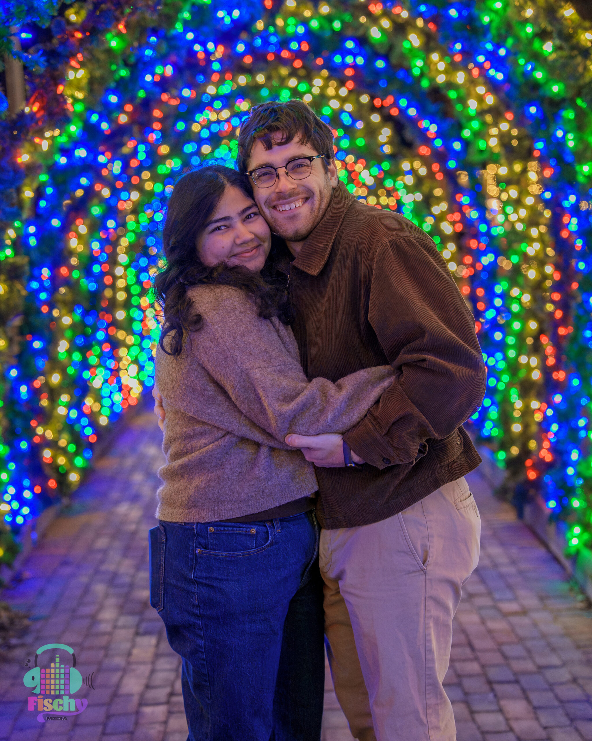 Christmas Lights
Couple at christmastime