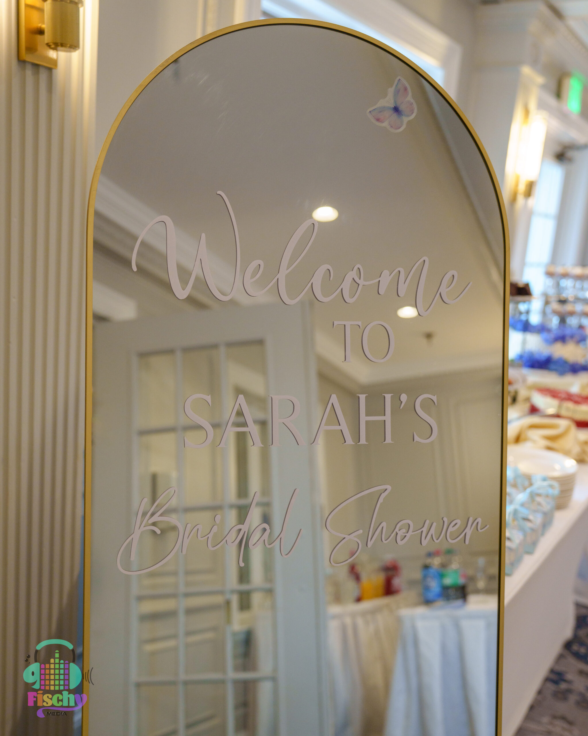 bridal shower
event sign